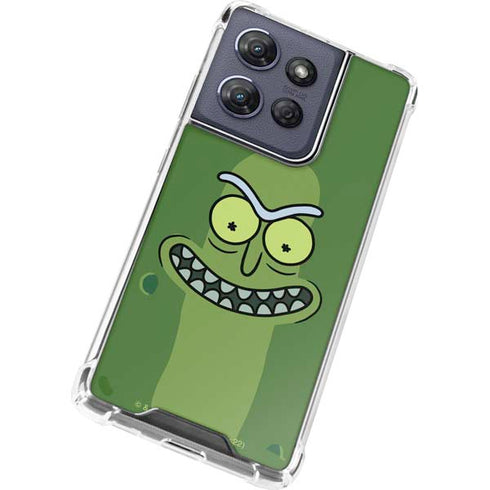 Adult Swim Rick and Morty Pickle Rick Moto G Play 5G (2025) Clear Case